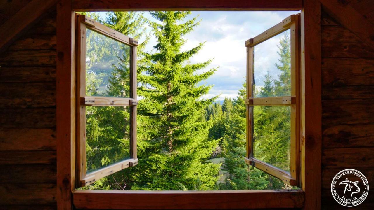 Вилла Eco Camp Drno Brdo Kosanica Экстерьер фото