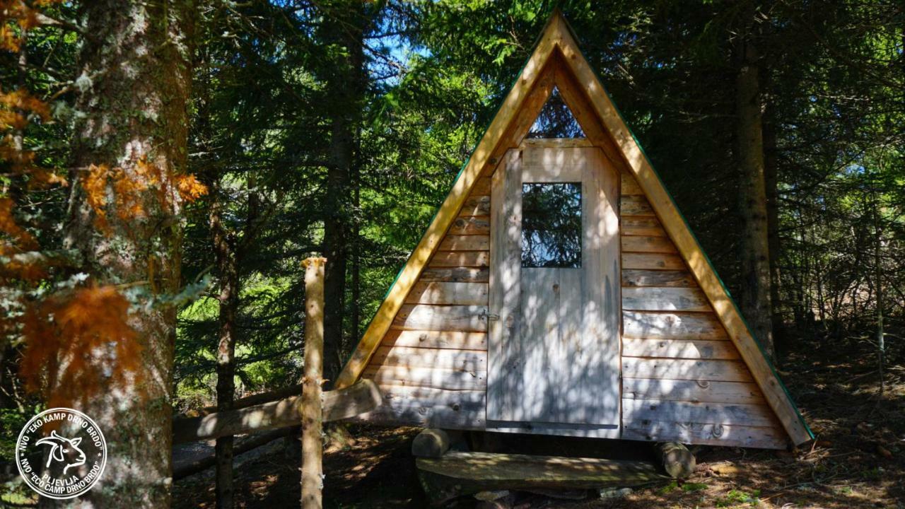 Вилла Eco Camp Drno Brdo Kosanica Экстерьер фото