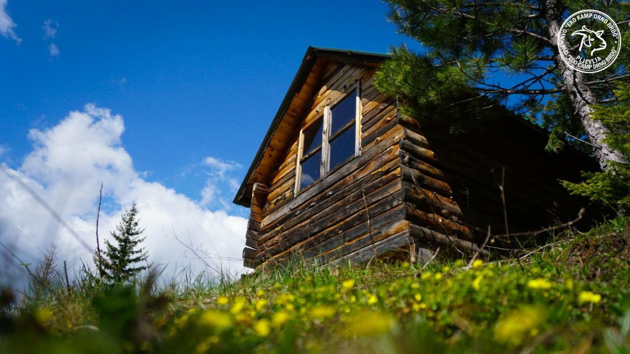 Вилла Eco Camp Drno Brdo Kosanica Экстерьер фото