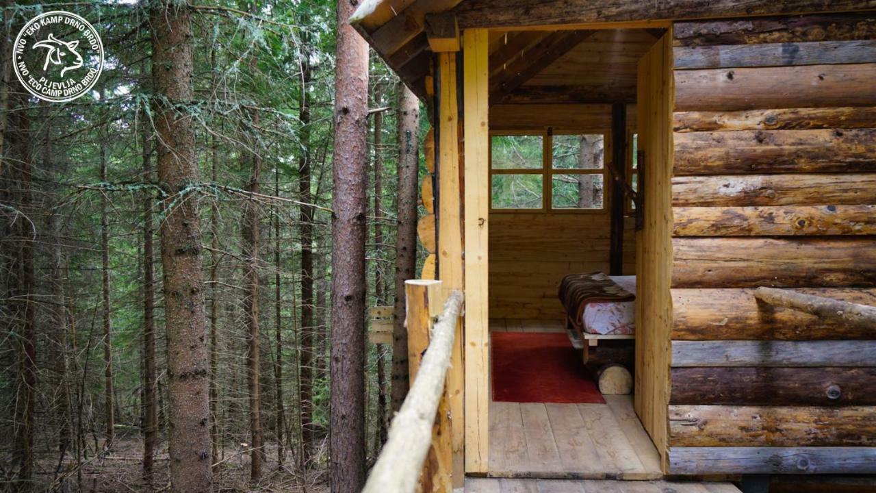 Вилла Eco Camp Drno Brdo Kosanica Экстерьер фото